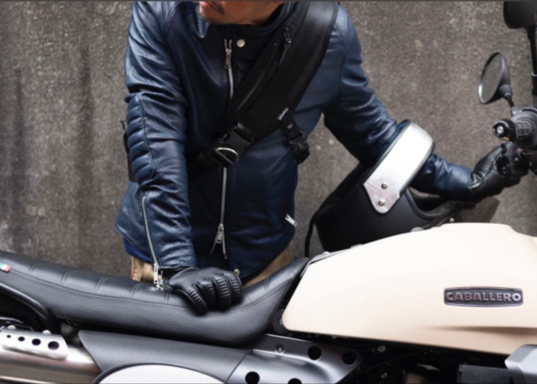 ROARS ORIGINAL/パンチングメッシュライダースジャケット