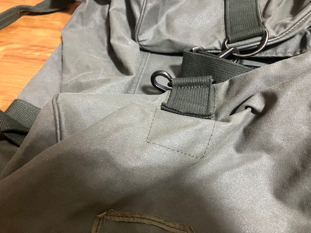 【③】陸上自衛隊 衣のう３型 ボストンバッグ ダッフルバッグ 大型 幌生地