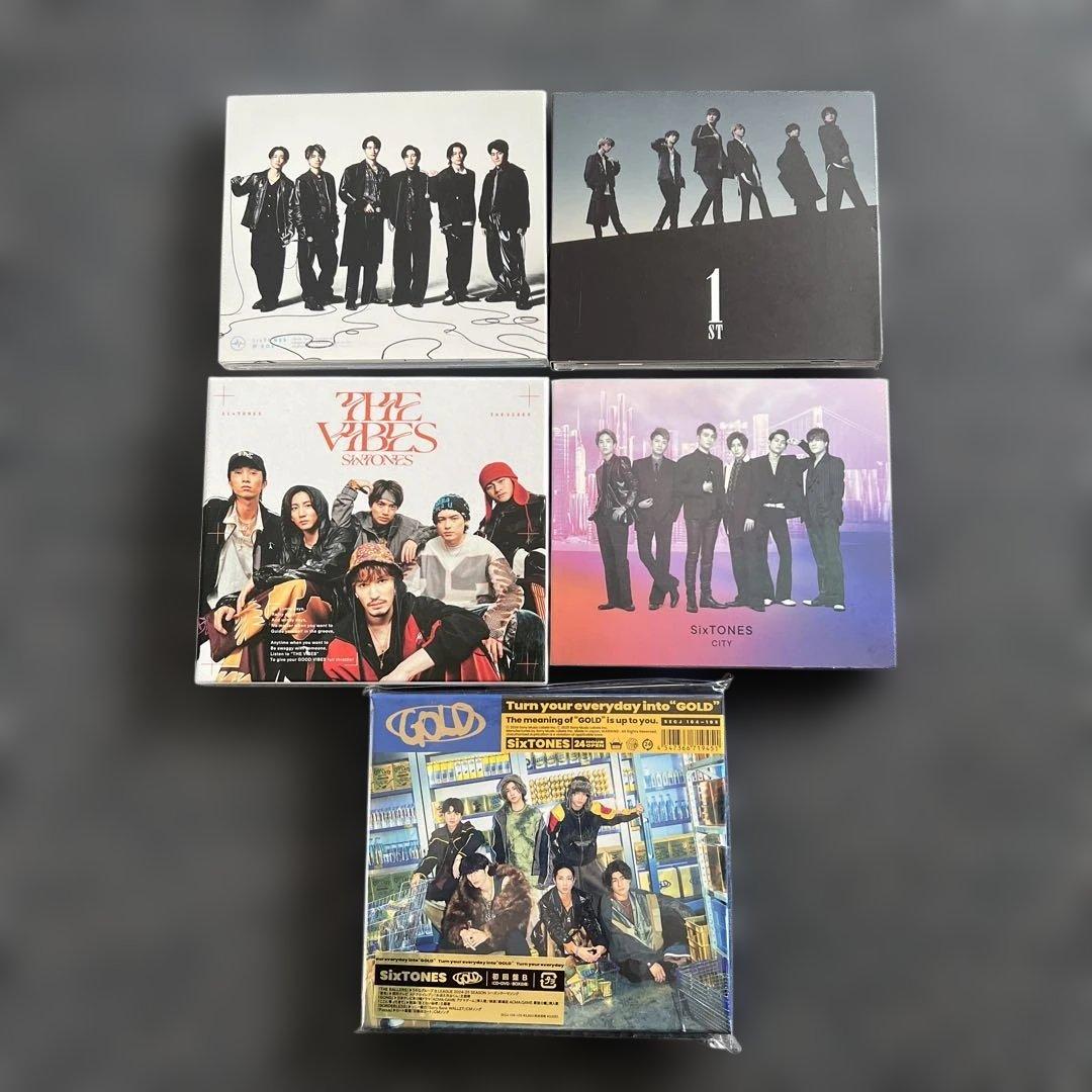 SixTONESアルバム5本セット