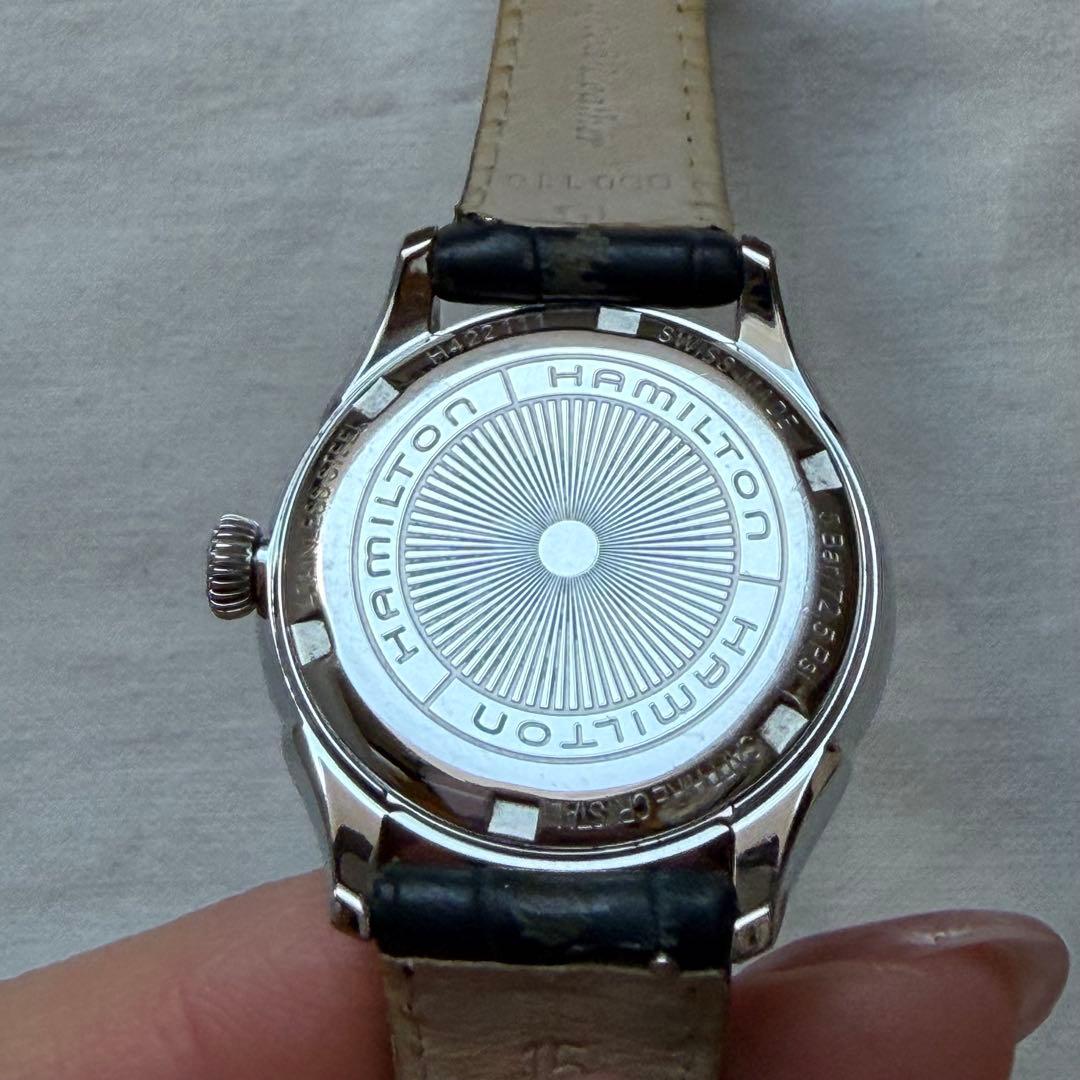 【稼働品】良品！ハミルトン■ジャズマスター　レディースウォッチ　29