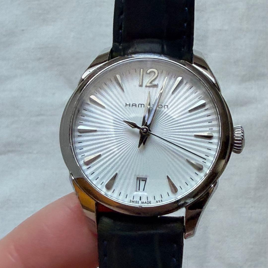 【稼働品】良品！ハミルトン■ジャズマスター　レディースウォッチ　29