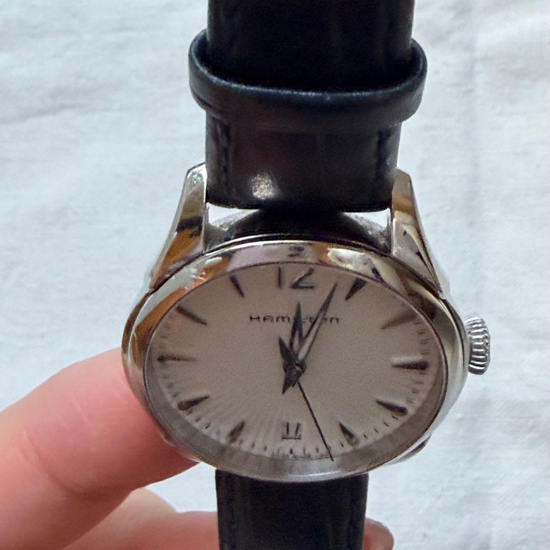 【稼働品】良品！ハミルトン■ジャズマスター　レディースウォッチ　29