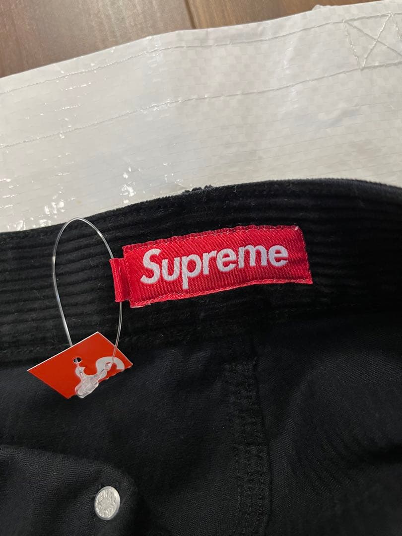 Supreme シュプリームCorduroyPainterPant Black
