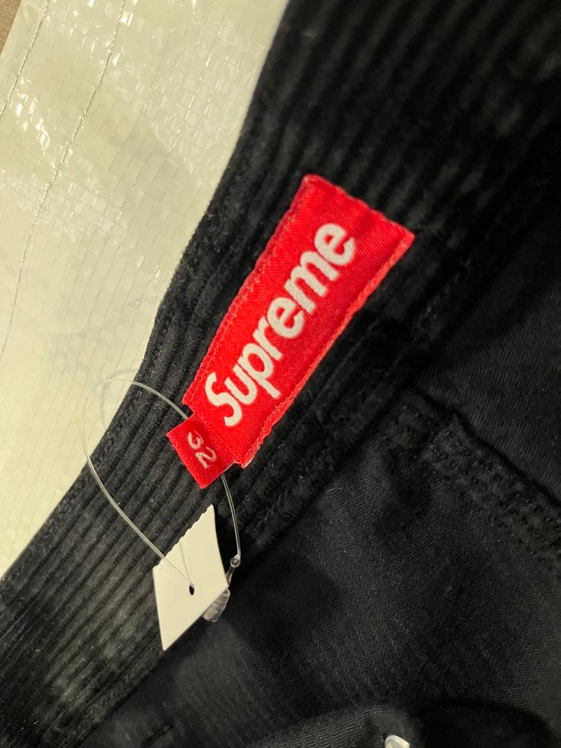 Supreme シュプリームCorduroyPainterPant Black