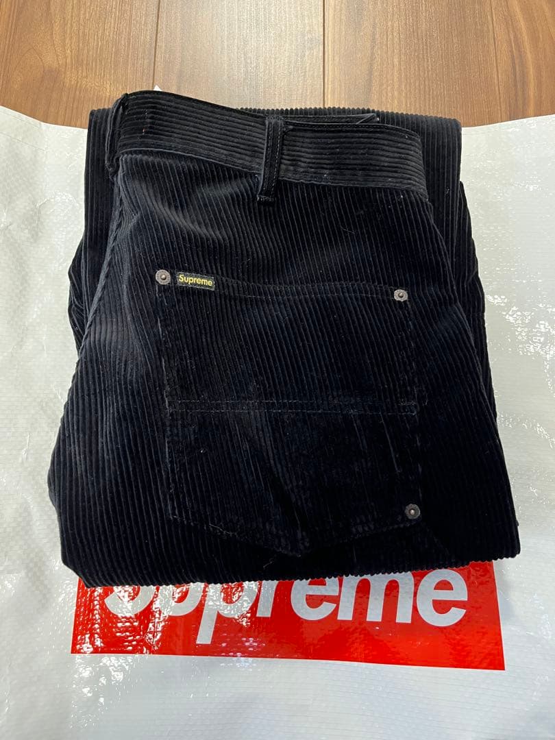 Supreme シュプリームCorduroyPainterPant Black