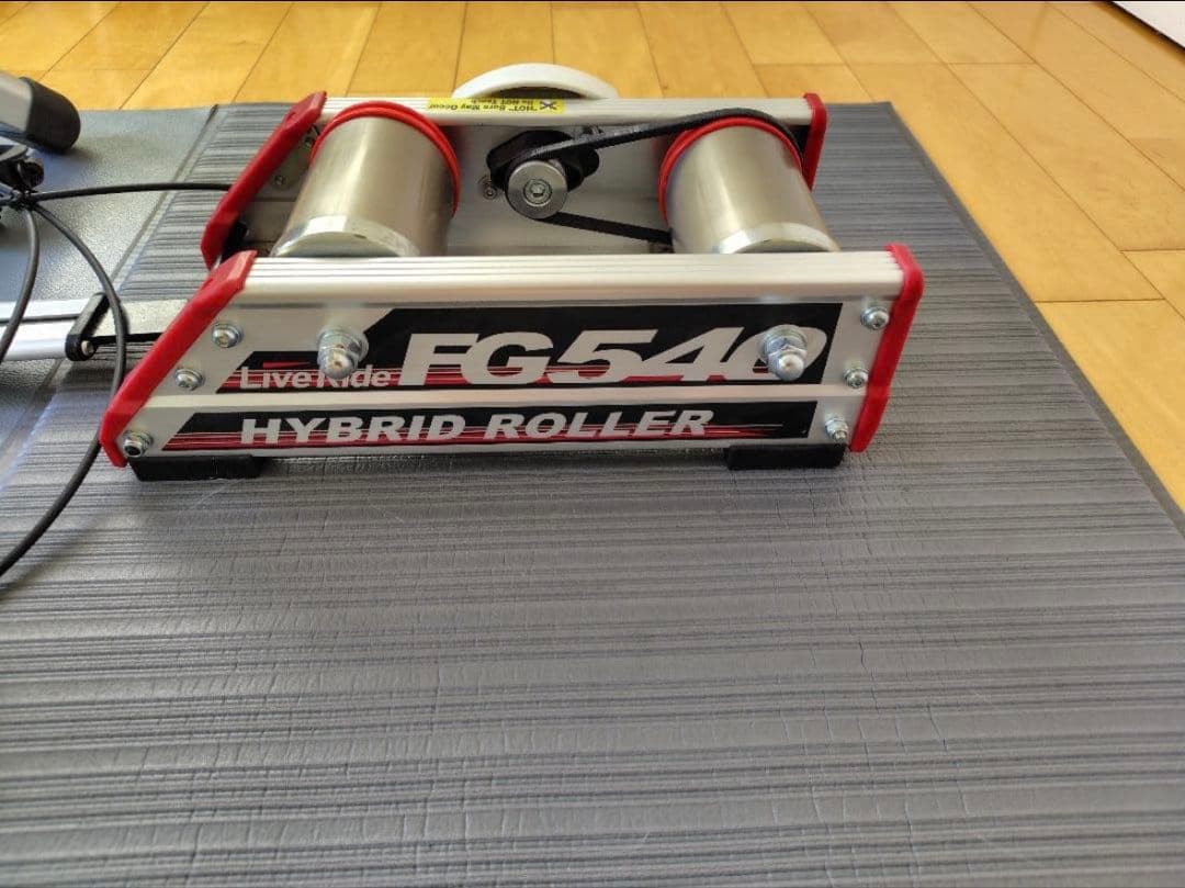 【良品！】MINOURA FG540 ハイブリッドローラー＆トレーニングマット