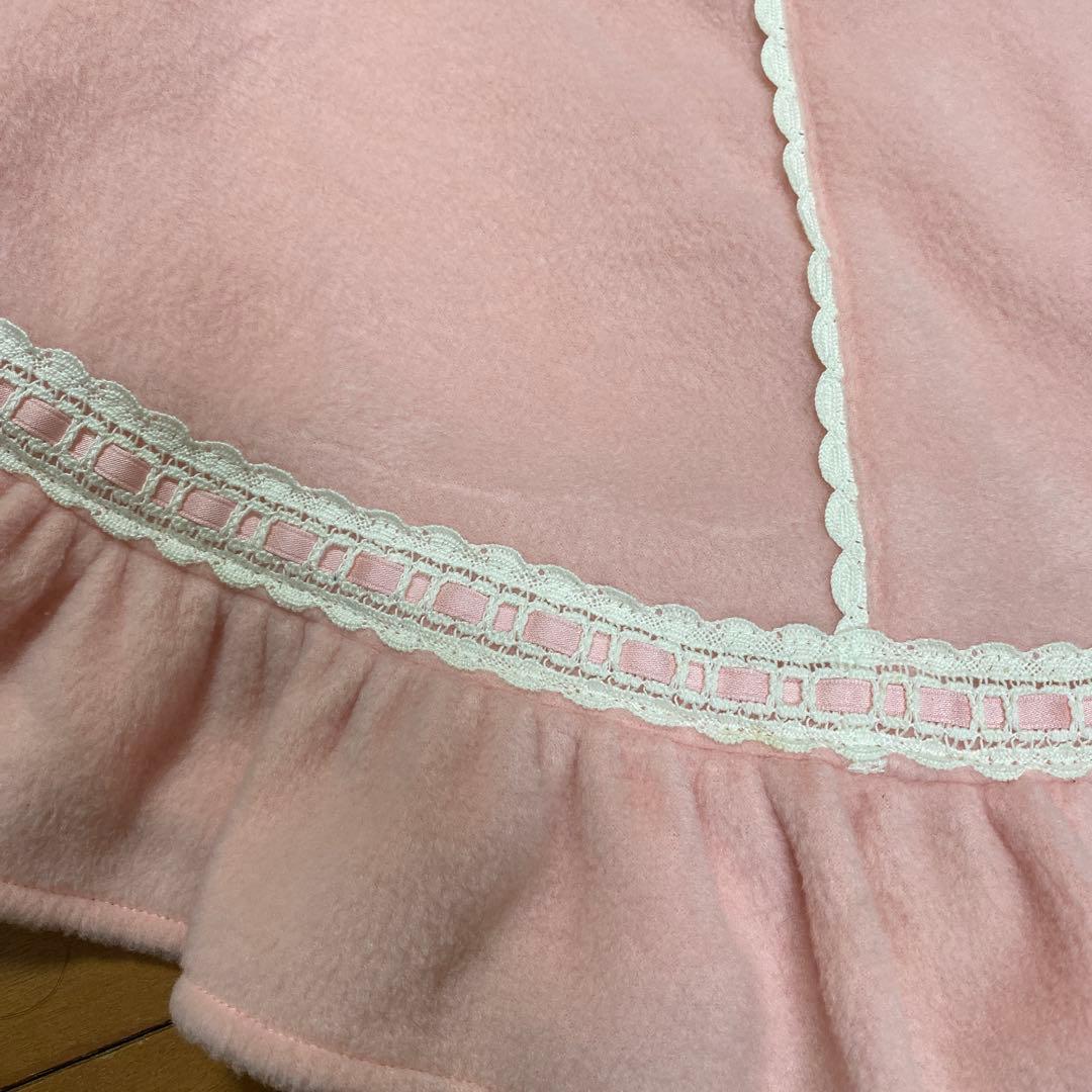 ANGELICPRETTYくまみみポンチョケープコートピンク