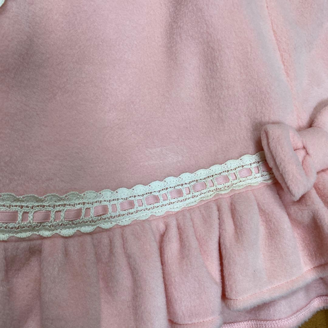 ANGELICPRETTYくまみみポンチョケープコートピンク