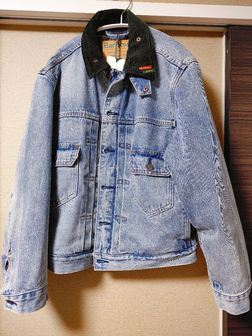Levi's × Barbour type ii denim jacket S