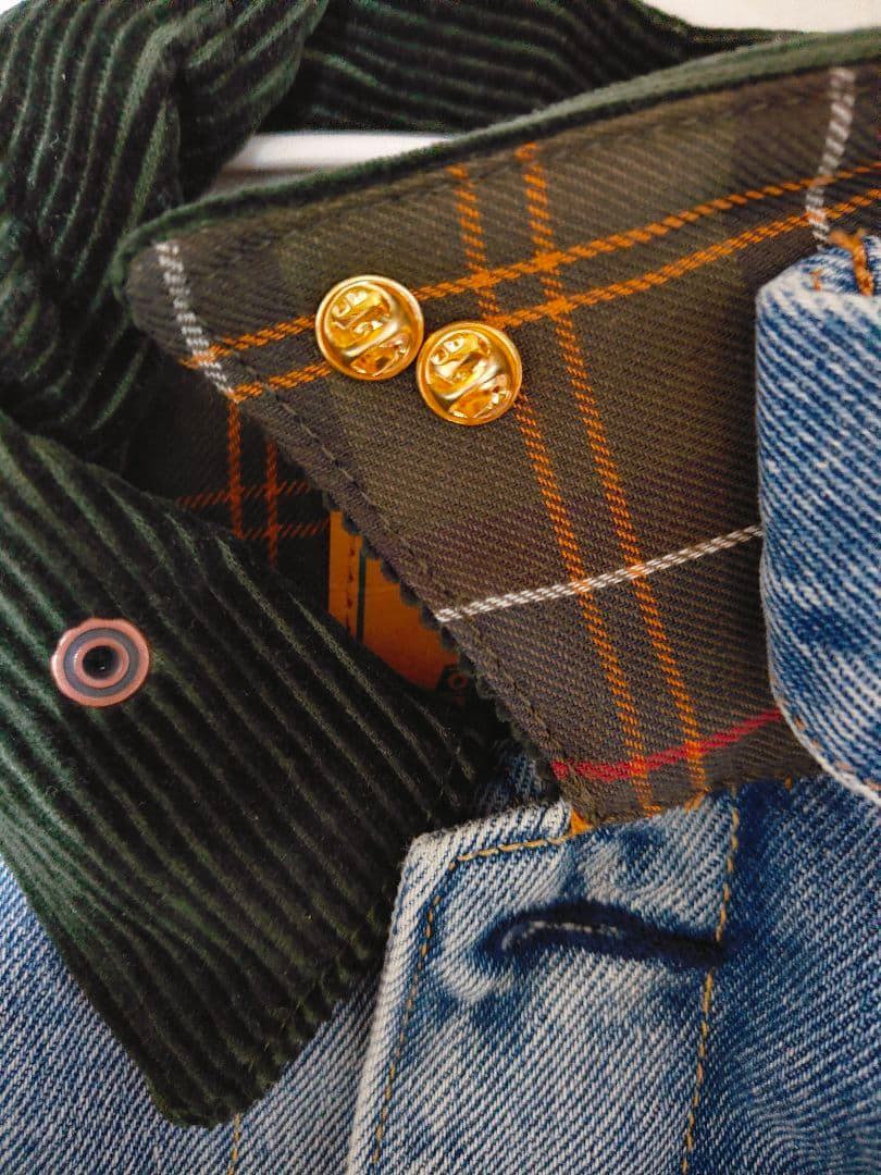 Levi's × Barbour type ii denim jacket S