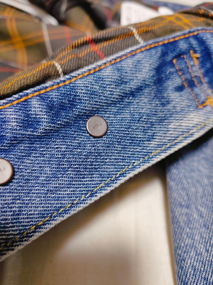 Levi's × Barbour type ii denim jacket S