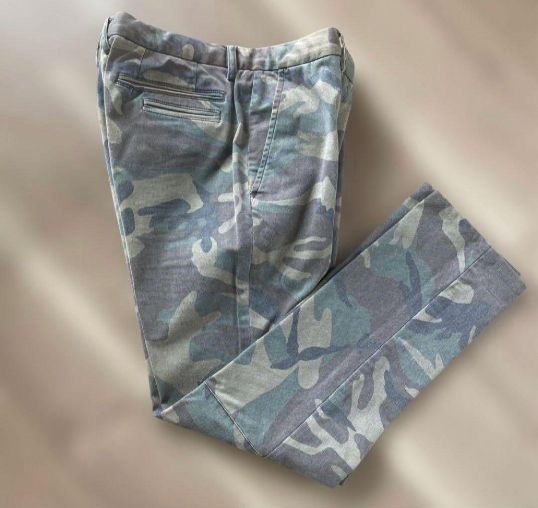 美品　junhashimoto カモフラ　チノパン　サイズ4