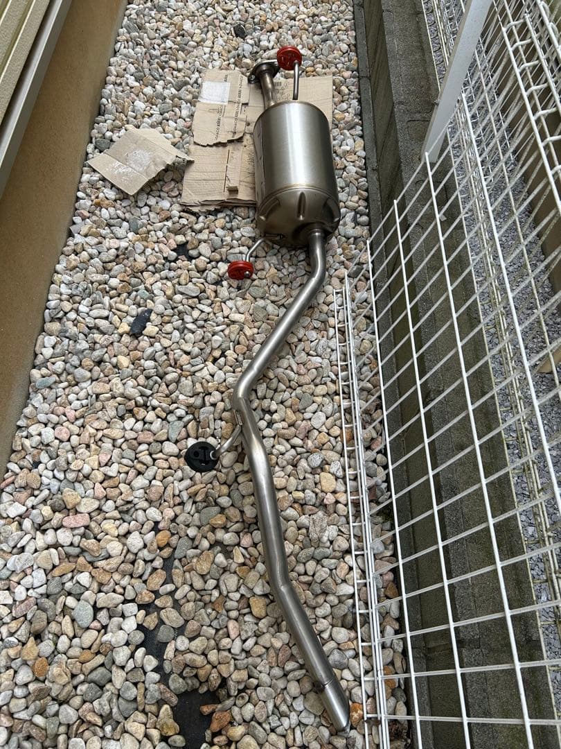 da17w エブリイワゴン　新車外し　マフラー