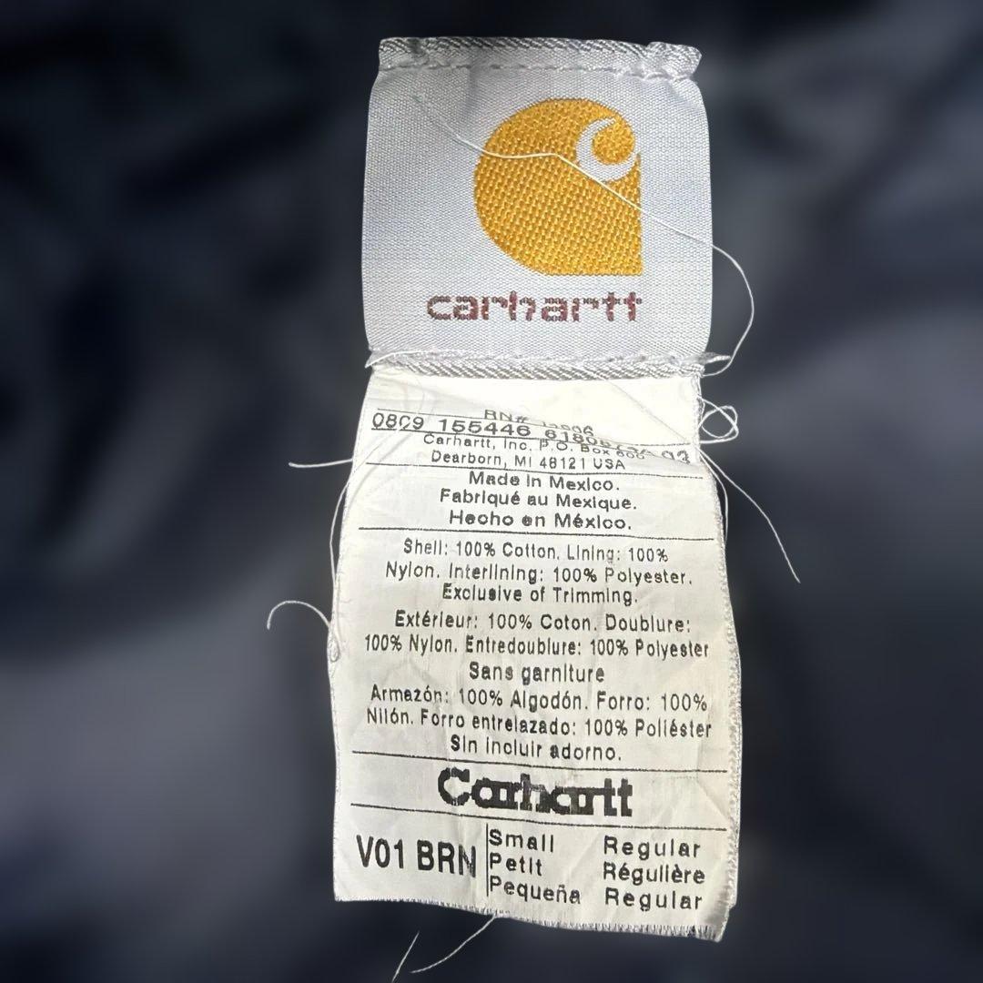 v*e様 カーハート　希少サイズ　ダックベスト　ブラウン