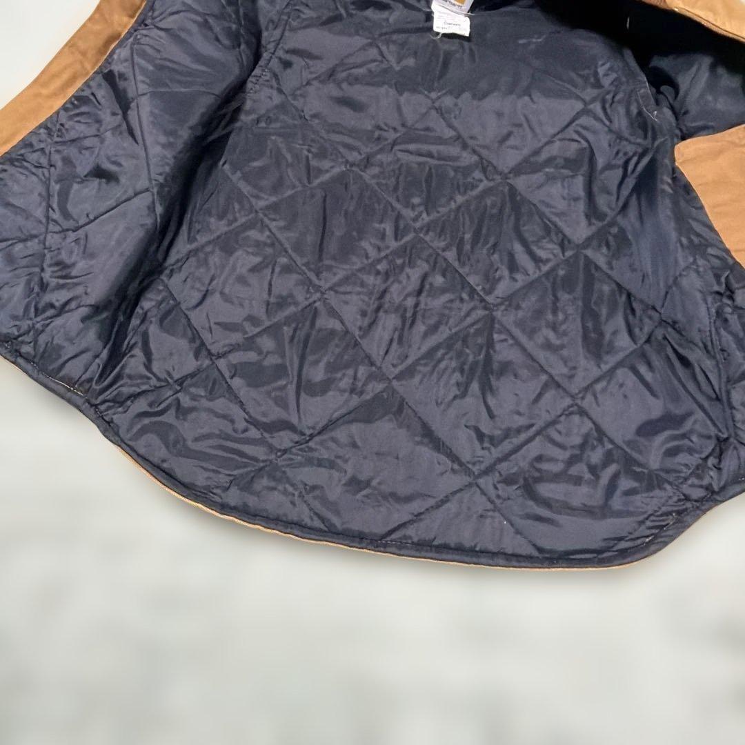 v*e様 カーハート　希少サイズ　ダックベスト　ブラウン