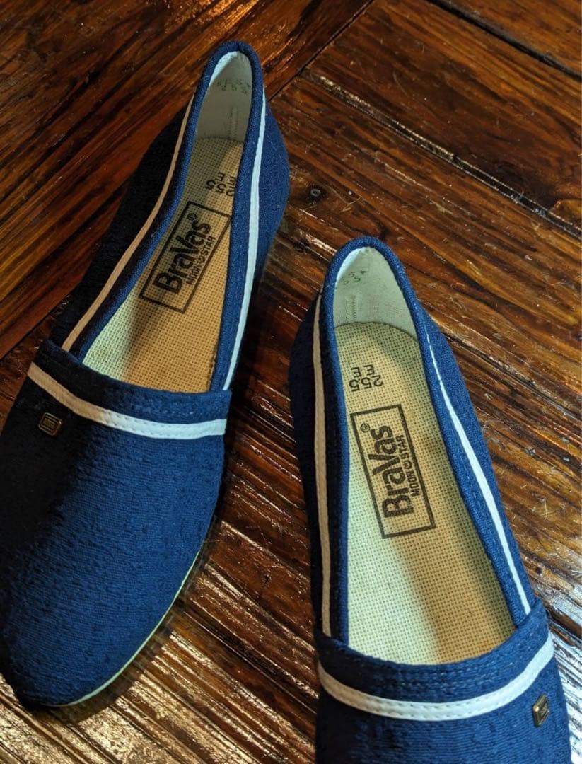 月星 ブラバス スリッポン 未使用 ２５.５cm ヤンキー ツッパリ