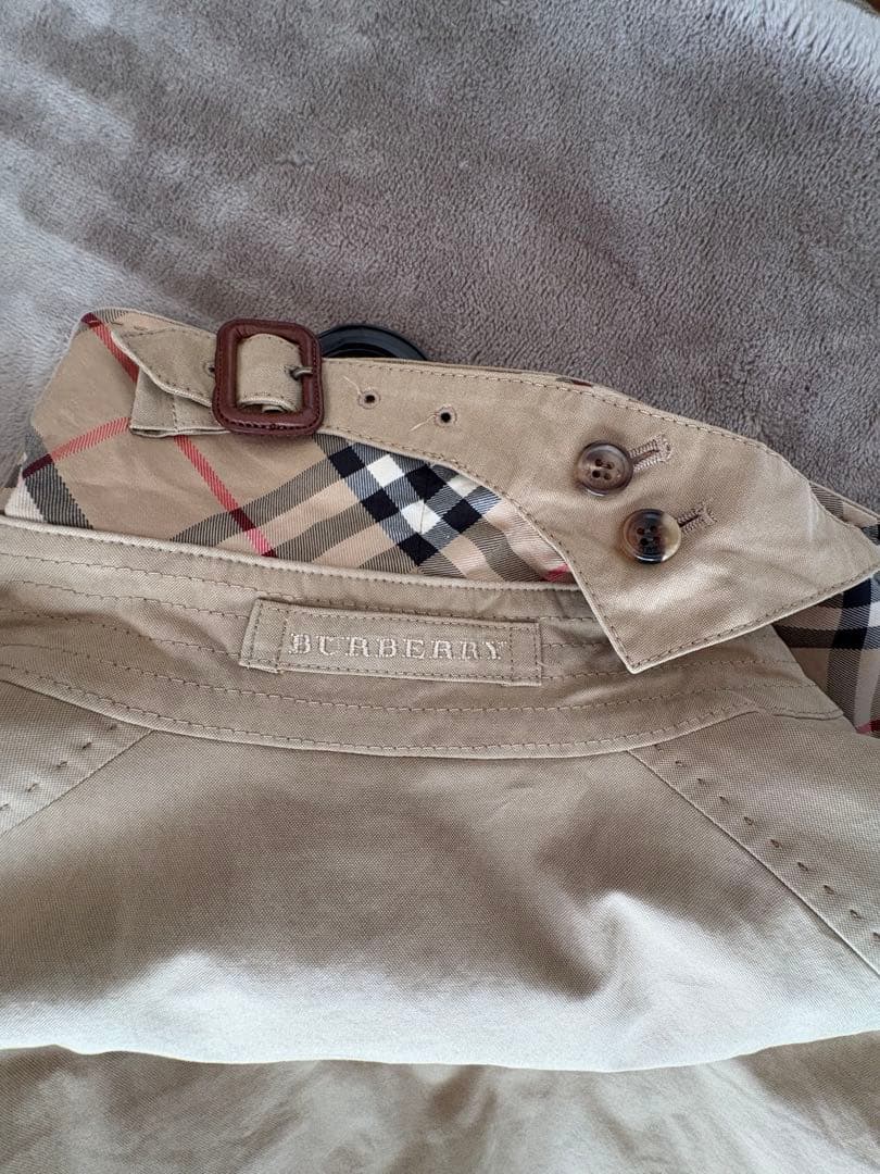 バーバリーロンドン トレンチコート チェック裏地
