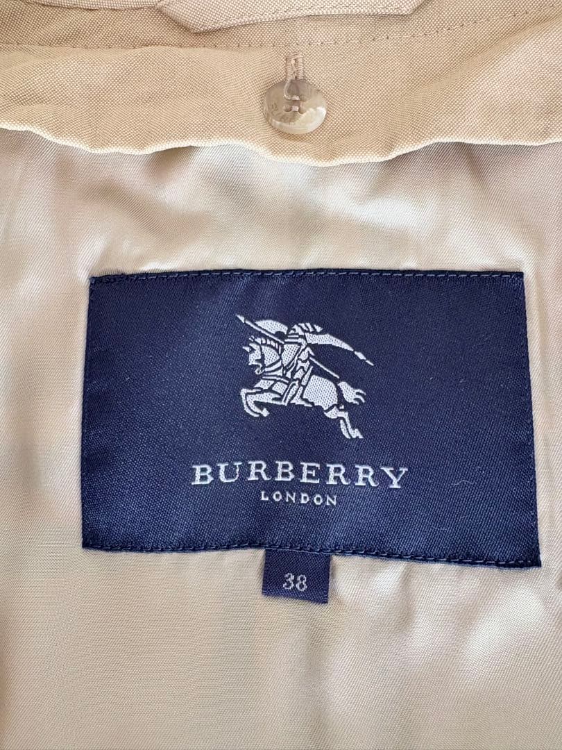 バーバリーロンドン トレンチコート チェック裏地