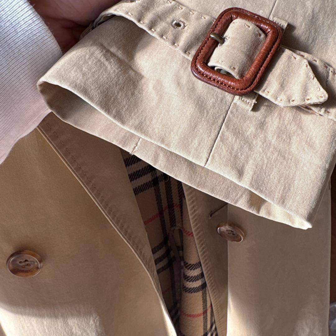 バーバリーロンドン トレンチコート チェック裏地