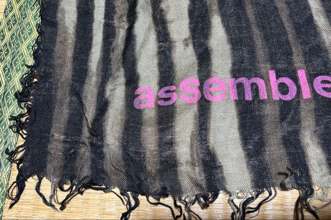 assemble 【undercover×fragment】大判ストール