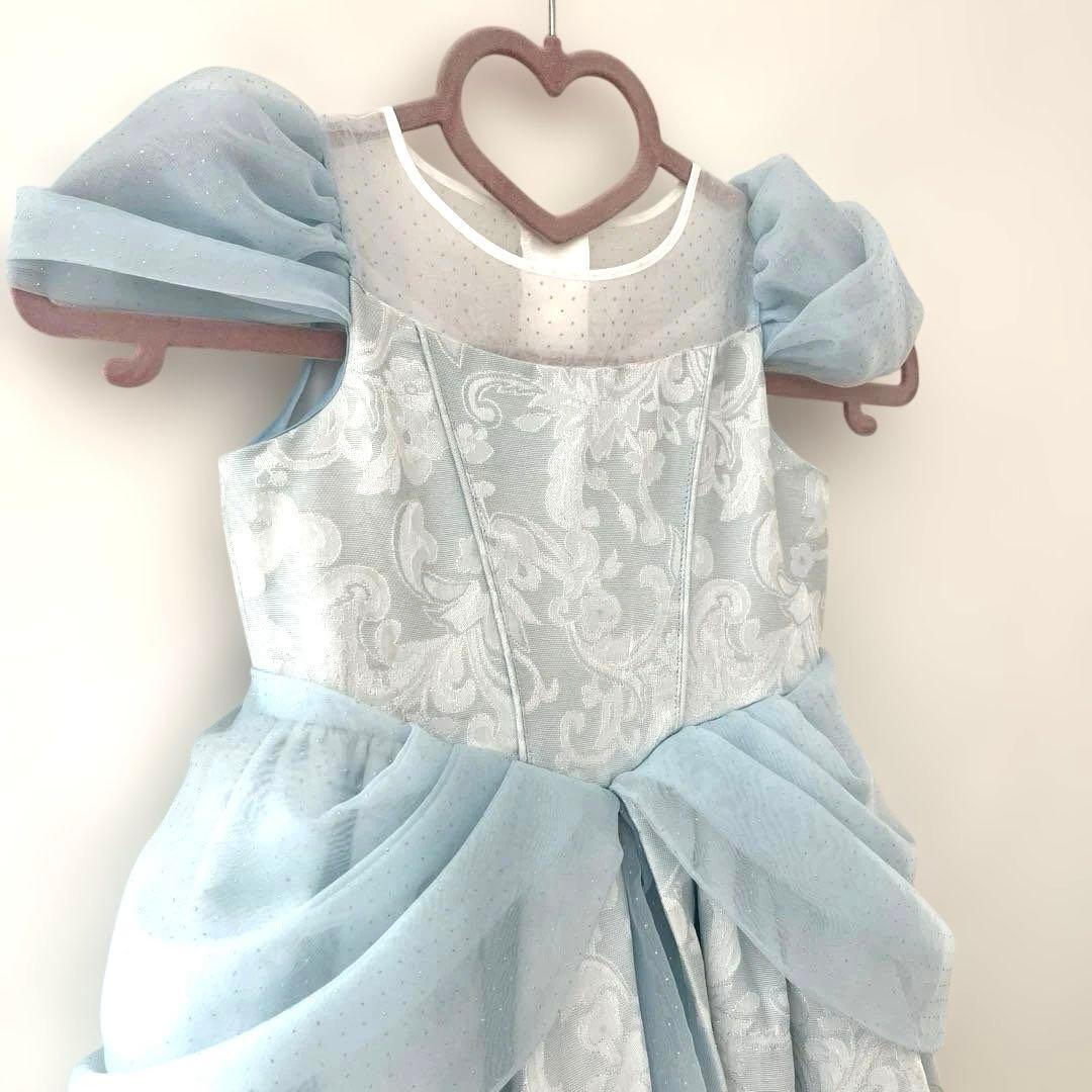 ディズニー公式　ビビディバビディブティック　シンデレラドレス　120