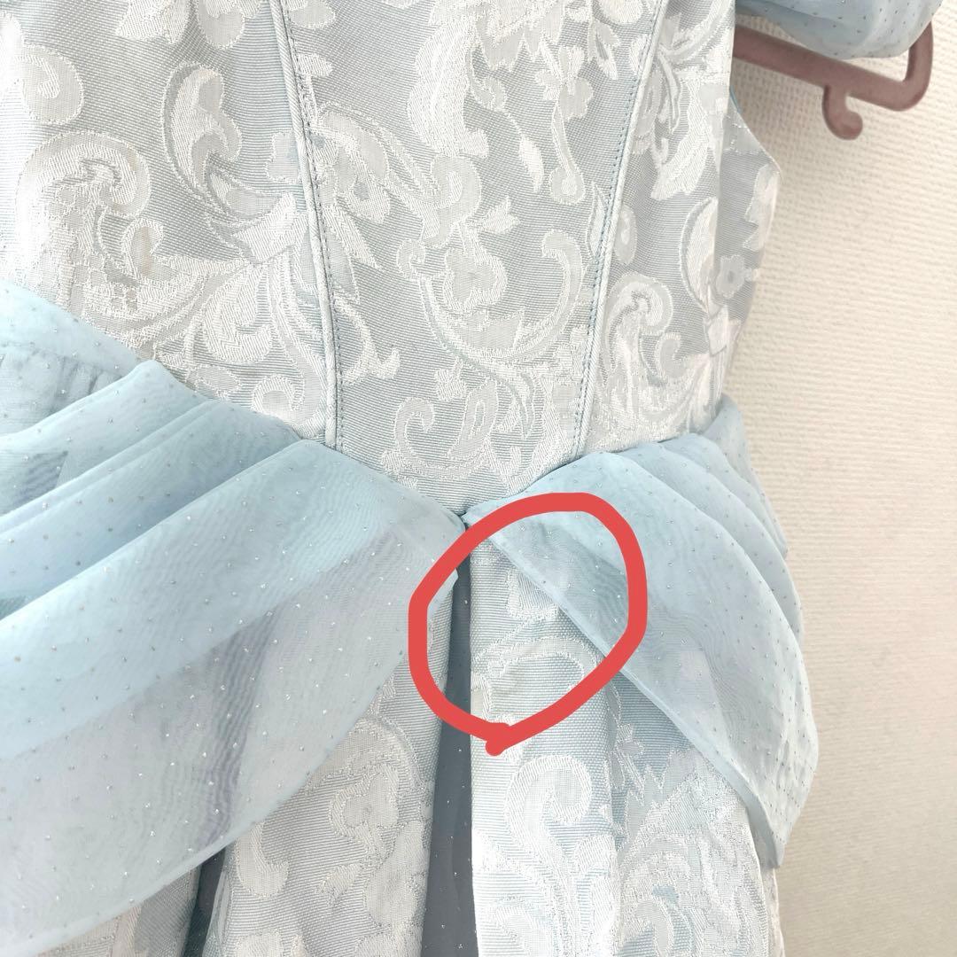 ディズニー公式　ビビディバビディブティック　シンデレラドレス　120