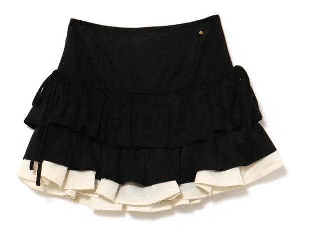 スカート Mel gather skirt andmary black m