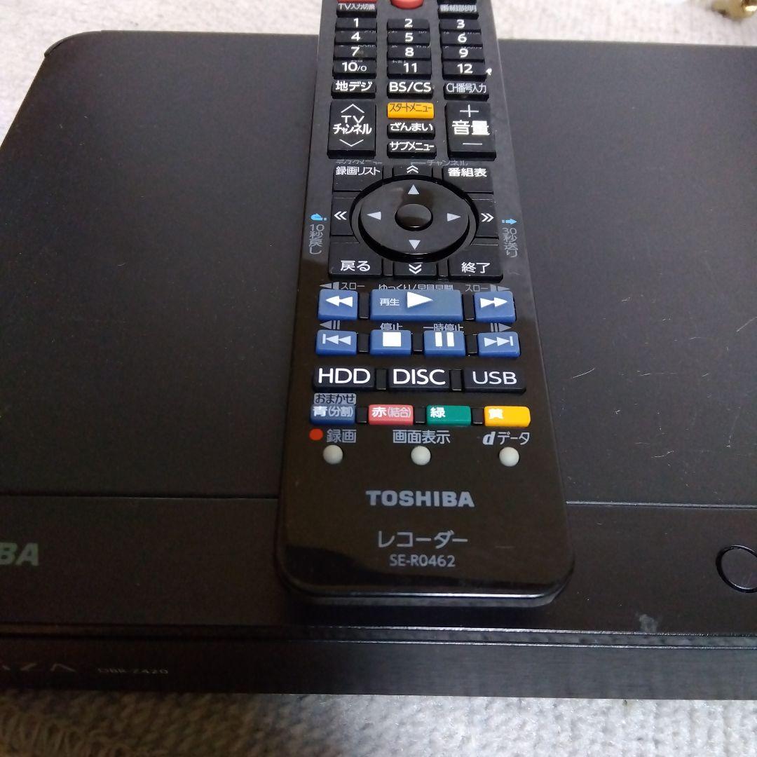 1TB東芝W録画ブルーレイレコーダーDBRZ420/2014年製、商品説明確認