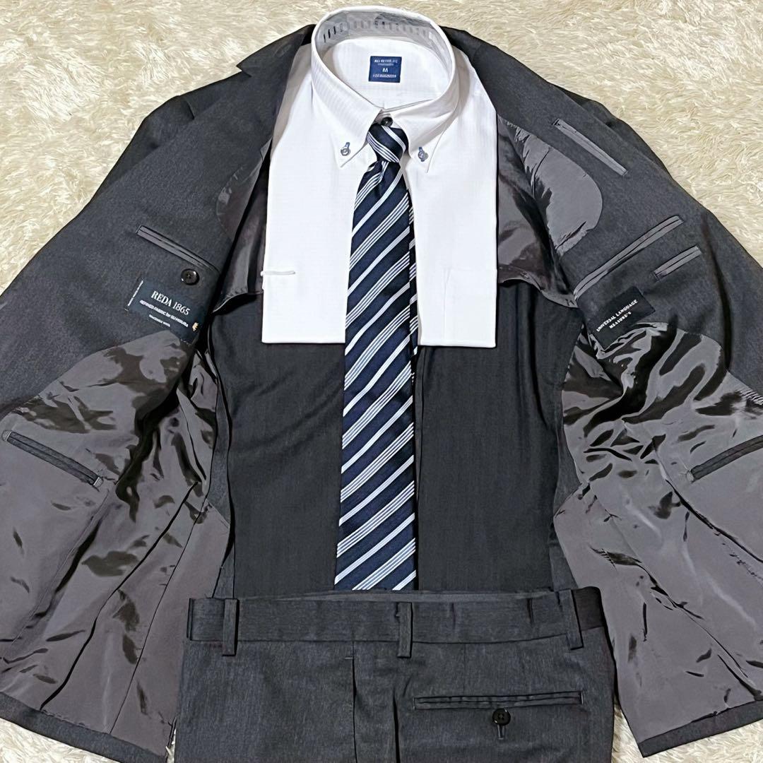 ✨UNIVERSAL LANGUAGE×REDA✨ ダークグレー ビジネス M