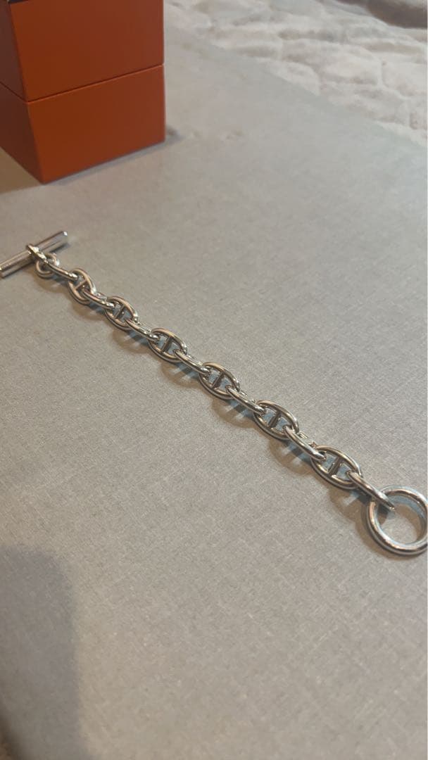 【新品未使用】エルメスシェーヌダンクル ブレスレット　GM 13コマ