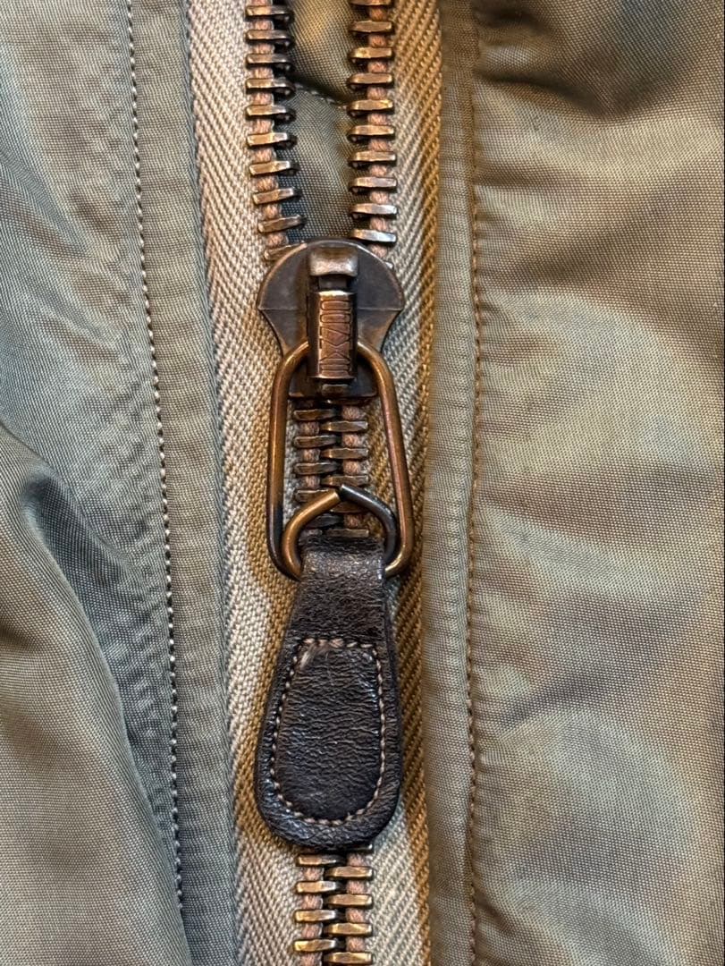 50s vintage USAF MA-1 黒タグ Large 階級章