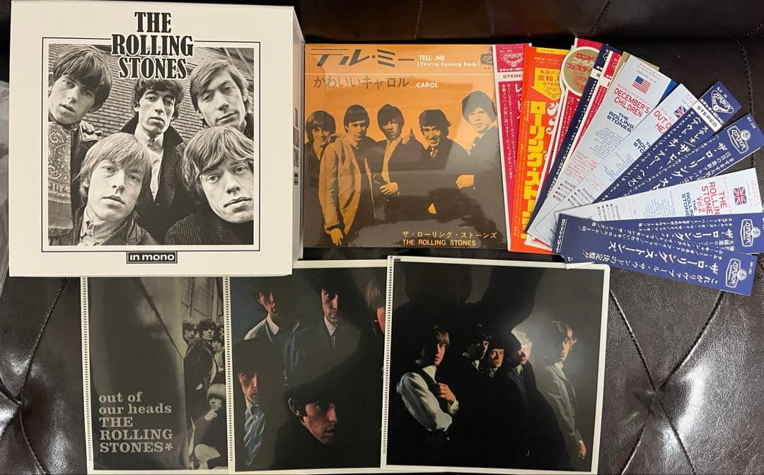 予約特典付完品　ROLLING STONES IN MONO BOX