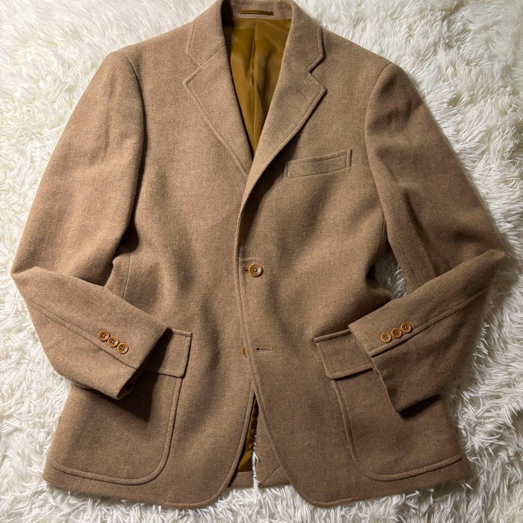 美品✨ J.PRESS AIR TWEED テーラードジャケット キャメル