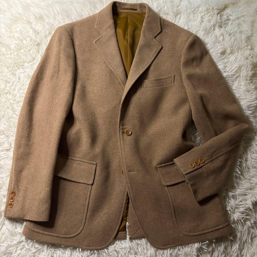 美品✨ J.PRESS AIR TWEED テーラードジャケット キャメル
