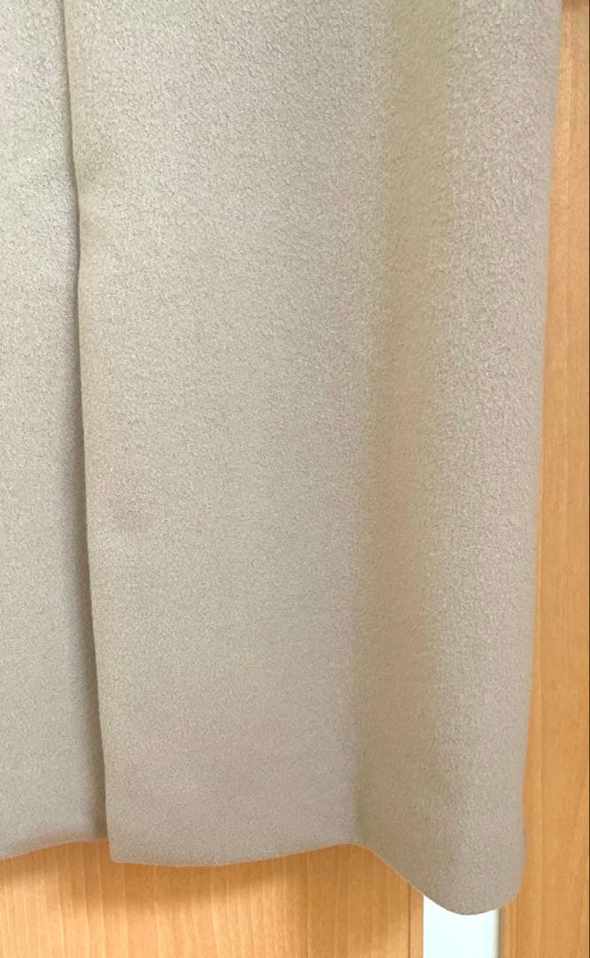 イエナ 定価48,400円 MANTECOノーカラーコート　38　ベージュ