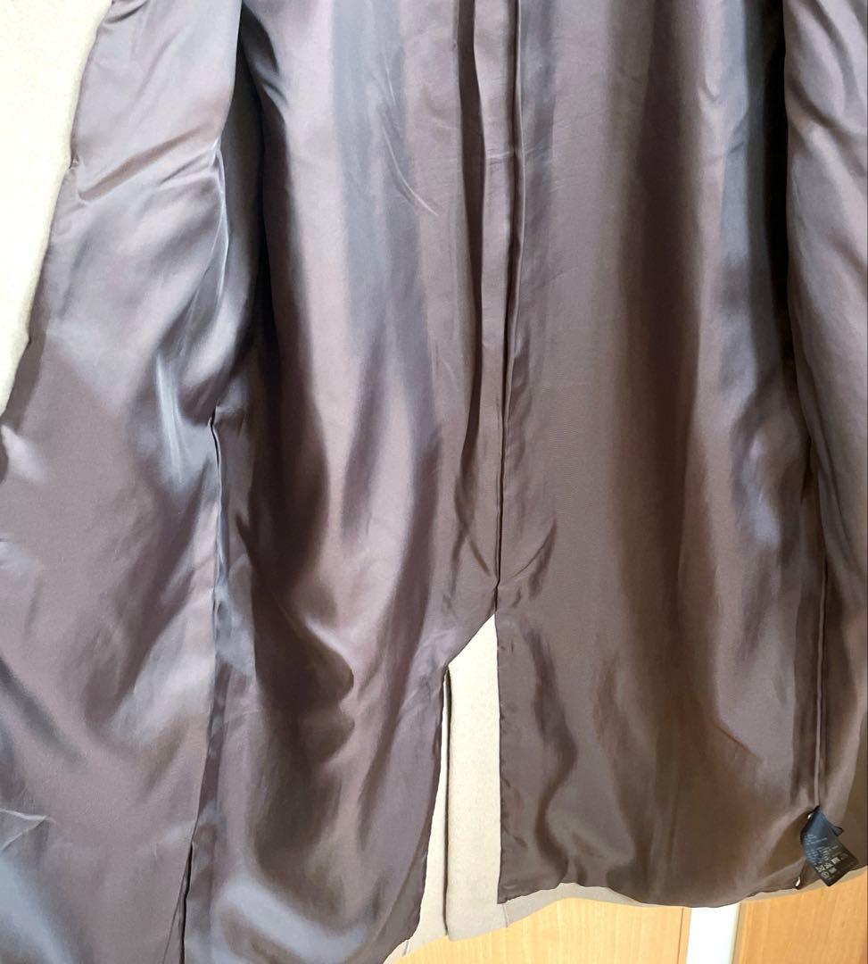 イエナ 定価48,400円 MANTECOノーカラーコート　38　ベージュ