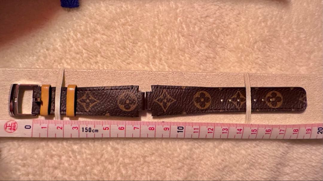極美品❗️ルイヴィトン タンブール ホライゾン 純正 ストラップ モノグラムベルト