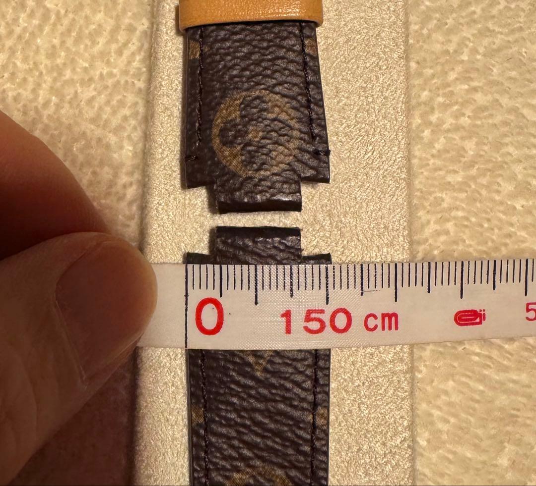 極美品❗️ルイヴィトン タンブール ホライゾン 純正 ストラップ モノグラムベルト