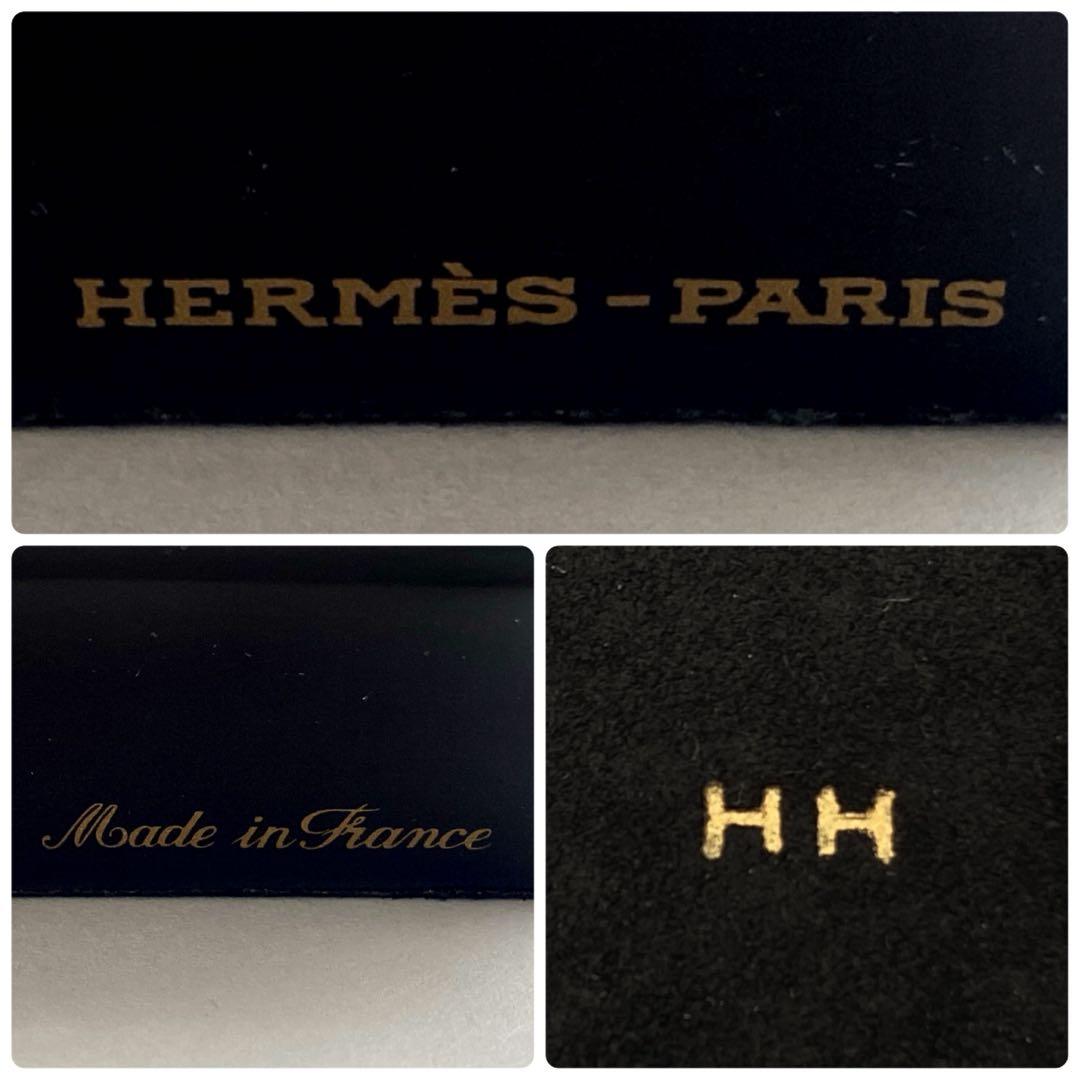 極美品✨HERMESエルメス　灰皿　アッシュトレイ　花　扇子　動物　ブラック