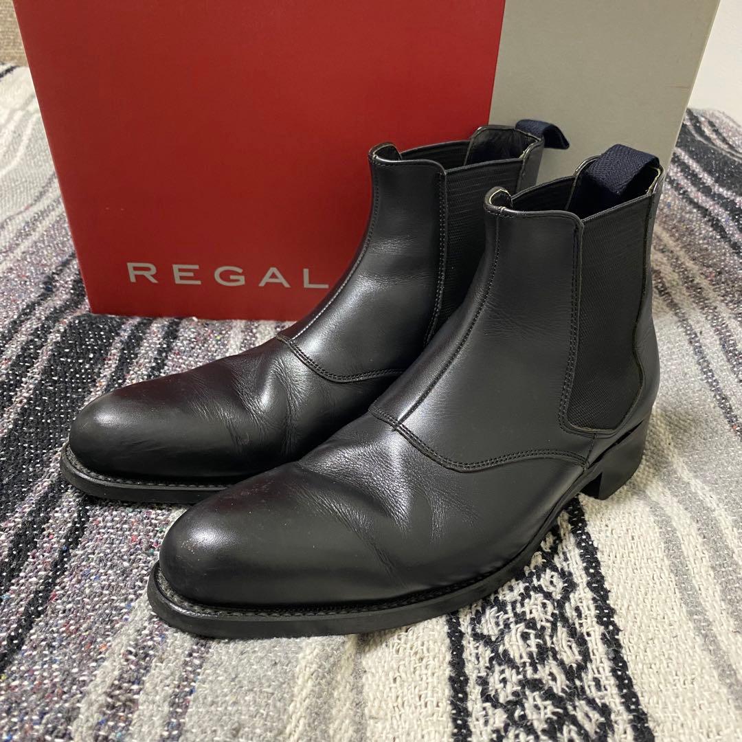 【ta】リーガル サイドゴアブーツ Y824 ブラック 24㎝