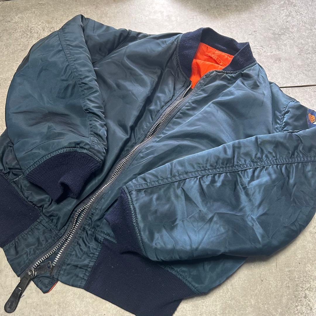 アルファインダストリーズ MA-1 usa製 旧タグ フライトジャケット