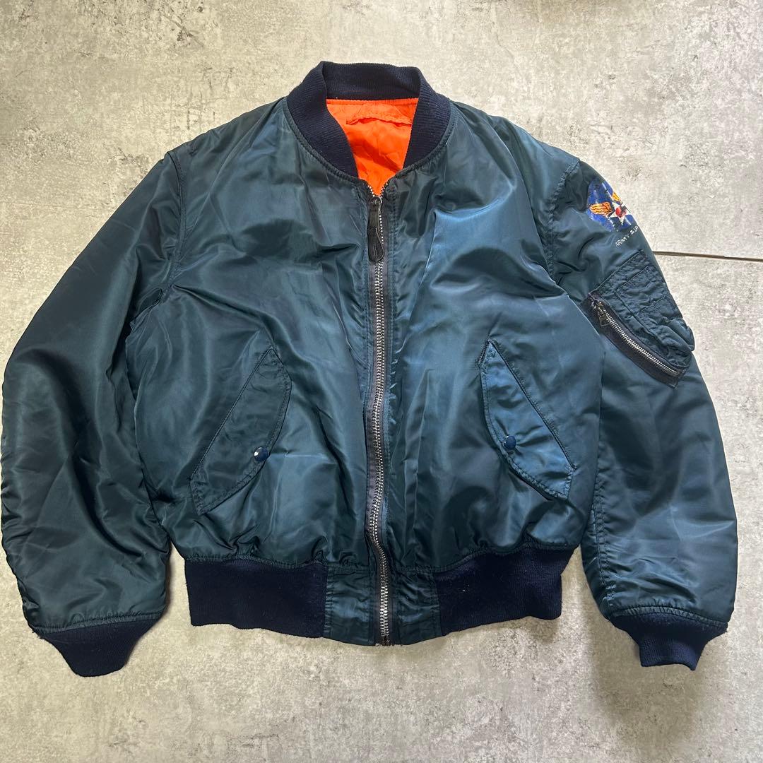 アルファインダストリーズ MA-1 usa製 旧タグ フライトジャケット
