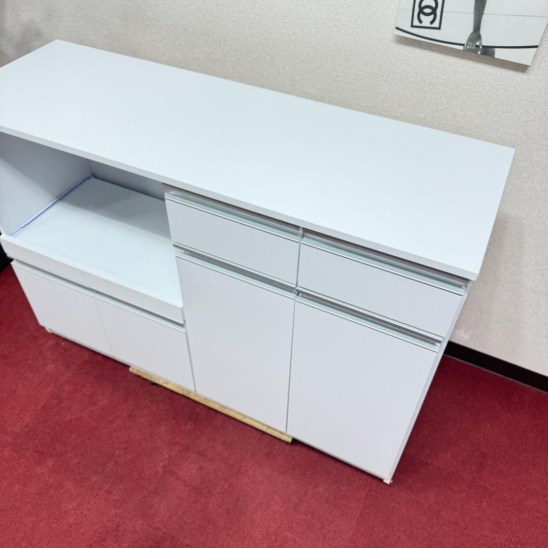 東京23区送料無料　美品キッチンカウンター　スリム レンジ台 コンセント付