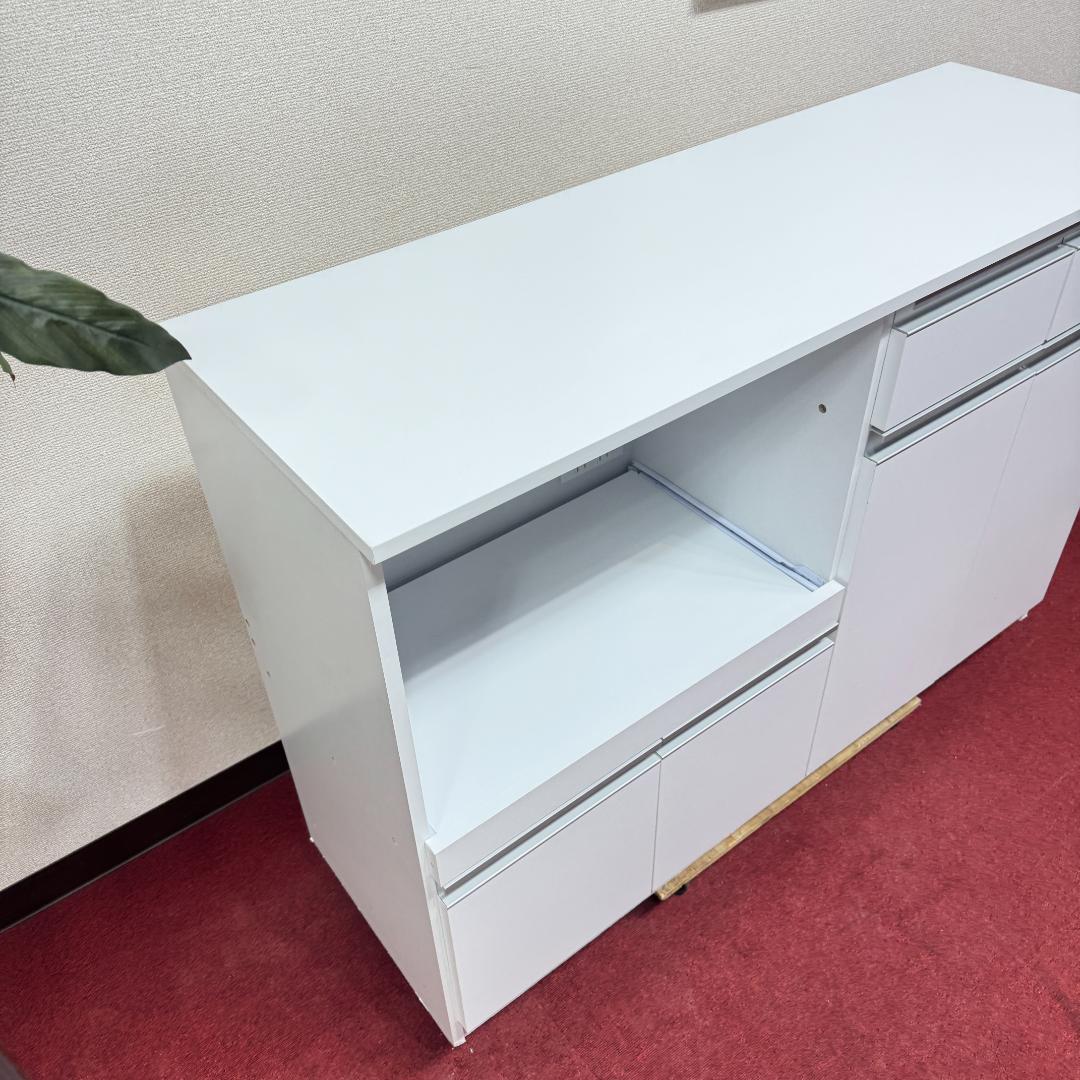 東京23区送料無料　美品キッチンカウンター　スリム レンジ台 コンセント付