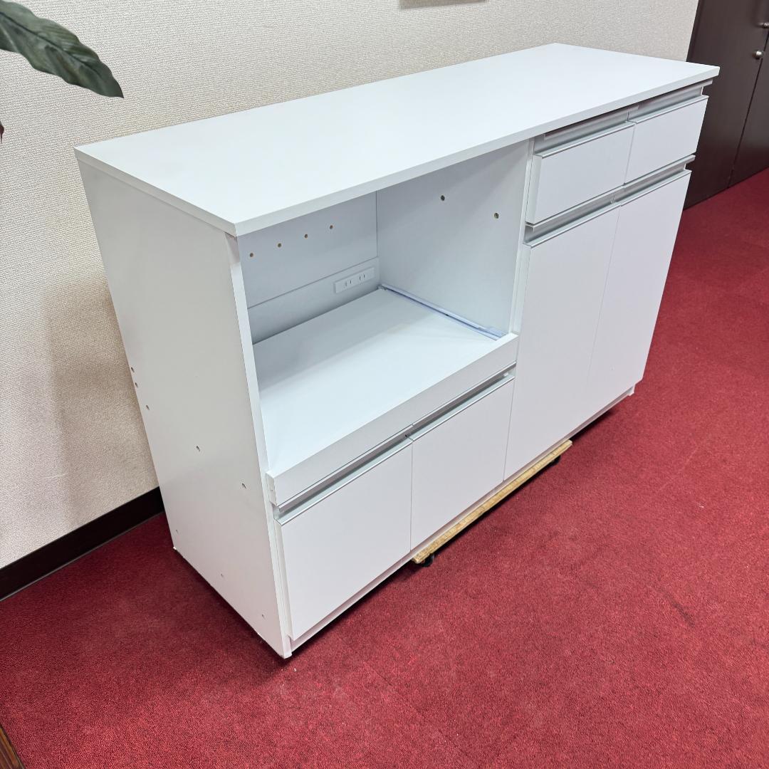 東京23区送料無料　美品キッチンカウンター　スリム レンジ台 コンセント付