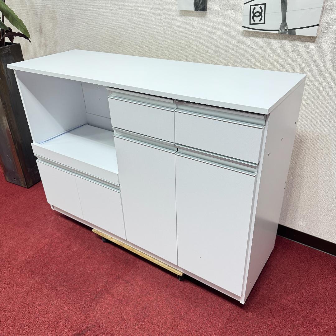 東京23区送料無料　美品キッチンカウンター　スリム レンジ台 コンセント付