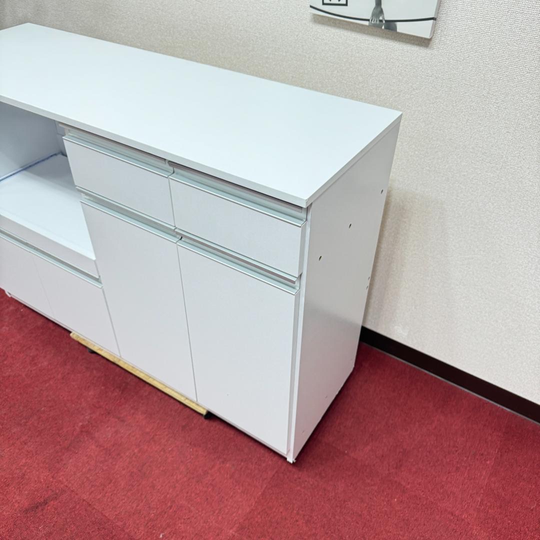 東京23区送料無料　美品キッチンカウンター　スリム レンジ台 コンセント付