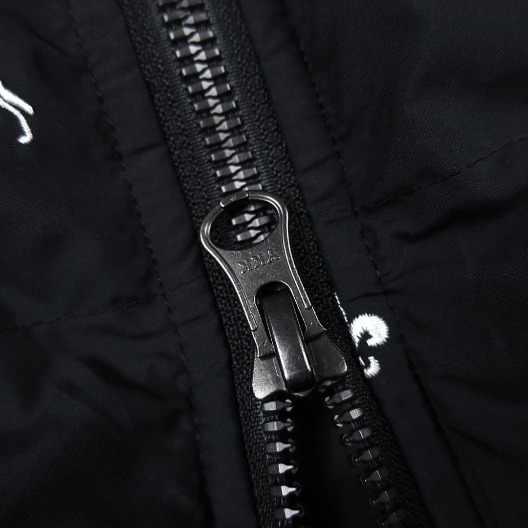 adabat エンブロイダリー モノグラム 中綿ベスト M