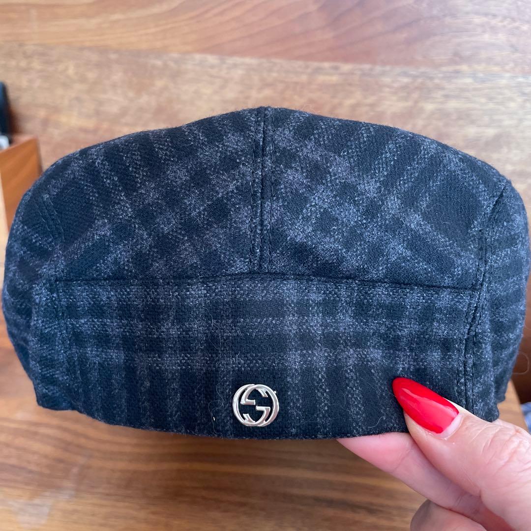 「SALE 美品」 GUCCI ハンチング帽