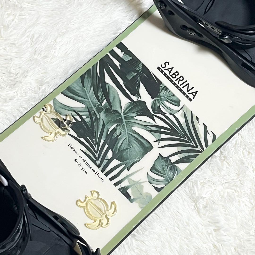 【美品】SABRINA cherry 135 スノーボード　FLUX PR S